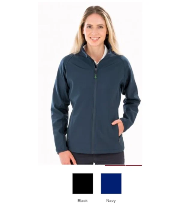 Result RS901F Genuine Recycled Ladies Printable Soft Shell Jacke